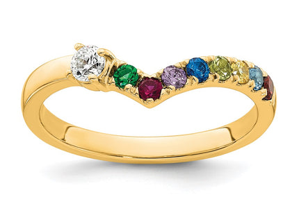 14k Yellow Gold Rings Style XMR105 - Classique Jewelry Inc.