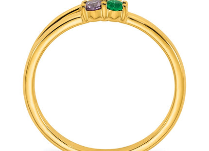 14k Yellow Gold Rings Style XMR106 - Classique Jewelry Inc.