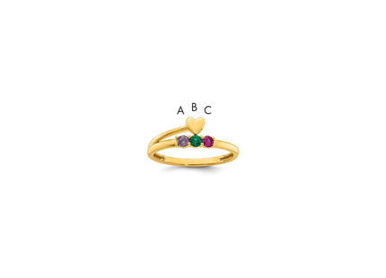 14k Yellow Gold Rings Style XMR106 - Classique Jewelry Inc.