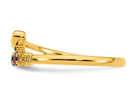 14k Yellow Gold Rings Style XMR106 - Classique Jewelry Inc.