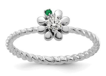 14k White Gold Rings Style XMR107 - Classique Jewelry Inc.