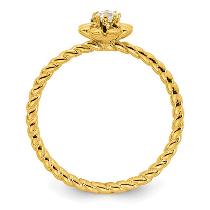 14k Yellow Gold Rings Style XMR107 - Classique Jewelry Inc.