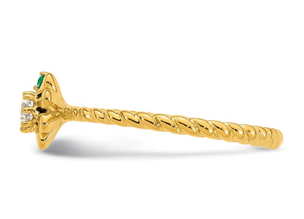 14k Yellow Gold Rings Style XMR107 - Classique Jewelry Inc.