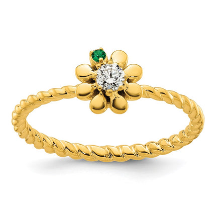 14k Yellow Gold Rings Style XMR107 - Classique Jewelry Inc.