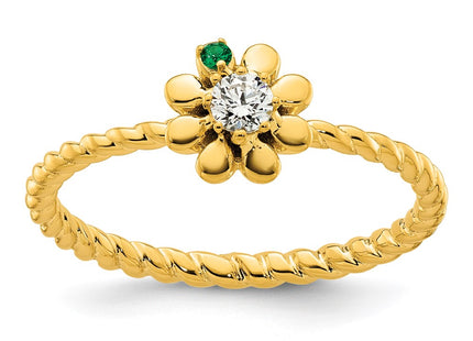 14k Yellow Gold Rings Style XMR107 - Classique Jewelry Inc.