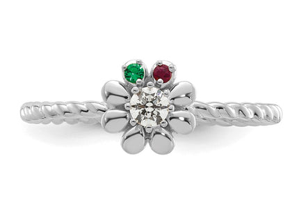 14k White Gold Rings Style XMR107 - Classique Jewelry Inc.