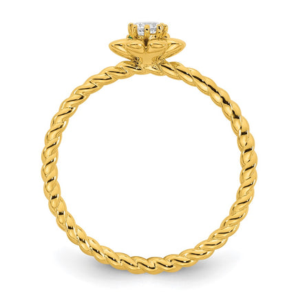 14k Yellow Gold Rings Style XMR107 - Classique Jewelry Inc.