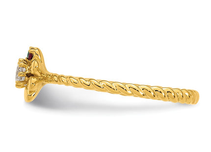 14k Yellow Gold Rings Style XMR107 - Classique Jewelry Inc.