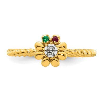 14k Yellow Gold Rings Style XMR107 - Classique Jewelry Inc.
