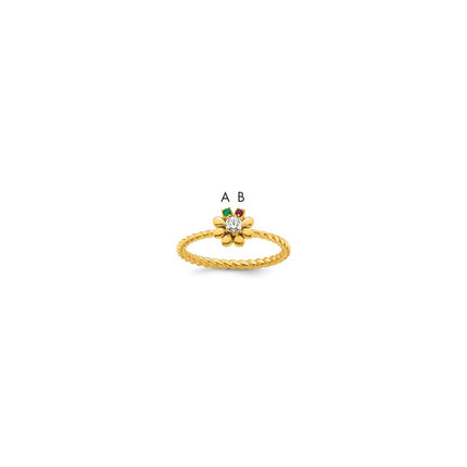 14k Yellow Gold Rings Style XMR107 - Classique Jewelry Inc.