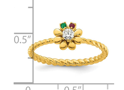 14k Yellow Gold Rings Style XMR107 - Classique Jewelry Inc.