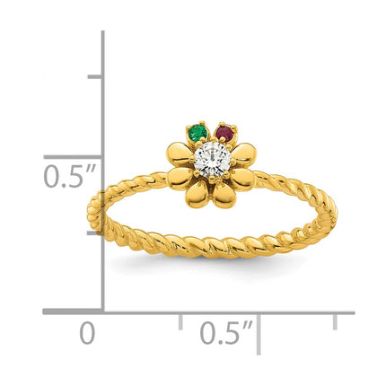 14k Yellow Gold Rings Style XMR107 - Classique Jewelry Inc.