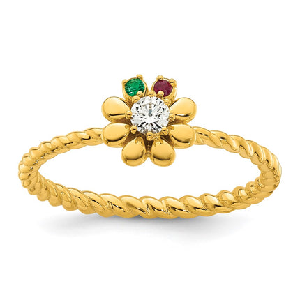 14k Yellow Gold Rings Style XMR107 - Classique Jewelry Inc.