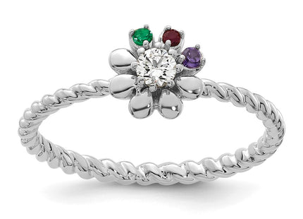 14k White Gold Rings Style XMR107 - Classique Jewelry Inc.