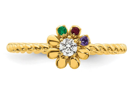 14k Yellow Gold Rings Style XMR107 - Classique Jewelry Inc.