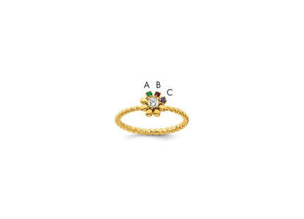 14k Yellow Gold Rings Style XMR107 - Classique Jewelry Inc.