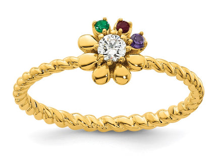 14k Yellow Gold Rings Style XMR107 - Classique Jewelry Inc.