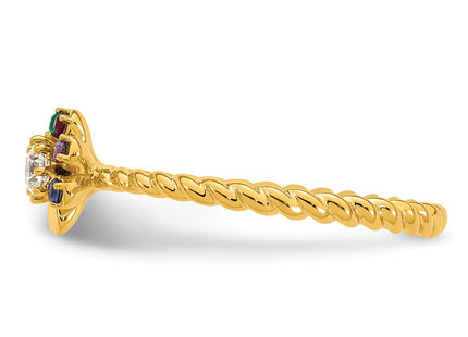 14k Yellow Gold Rings Style XMR107 - Classique Jewelry Inc.