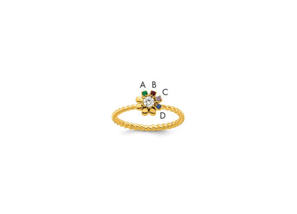 14k Yellow Gold Rings Style XMR107 - Classique Jewelry Inc.