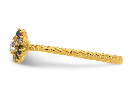 14k Yellow Gold Rings Style XMR107 - Classique Jewelry Inc.