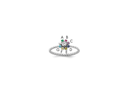 14k White Gold Rings Style XMR107 - Classique Jewelry Inc.