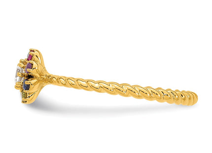 14k Yellow Gold Rings Style XMR107 - Classique Jewelry Inc.