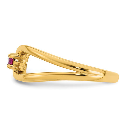 14k Yellow Gold Rings Style XMR109 - Classique Jewelry Inc.