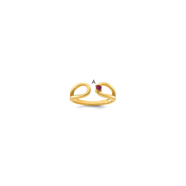 14k Yellow Gold Rings Style XMR109 - Classique Jewelry Inc.