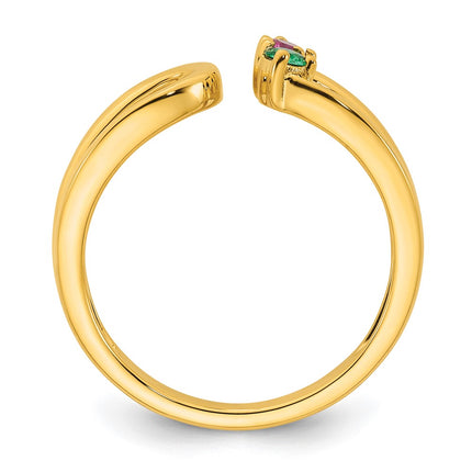 14k Yellow Gold Rings Style XMR109 - Classique Jewelry Inc.