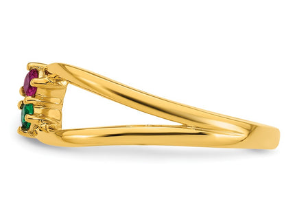 14k Yellow Gold Rings Style XMR109 - Classique Jewelry Inc.