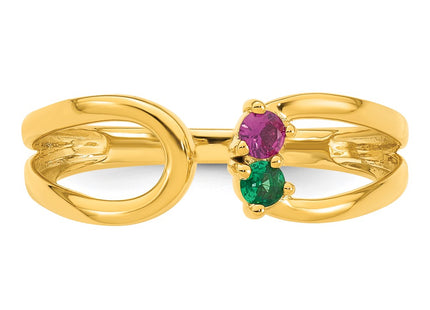 14k Yellow Gold Rings Style XMR109 - Classique Jewelry Inc.