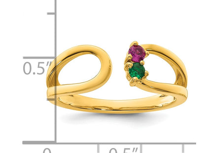 14k Yellow Gold Rings Style XMR109 - Classique Jewelry Inc.