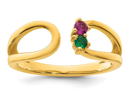 14k Yellow Gold Rings Style XMR109 - Classique Jewelry Inc.