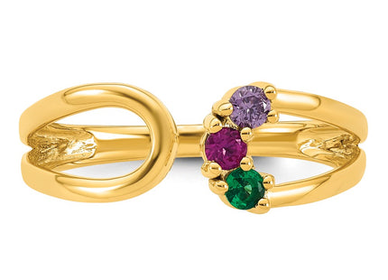 14k Yellow Gold Rings Style XMR109 - Classique Jewelry Inc.