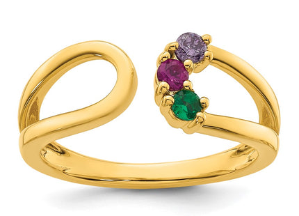 14k Yellow Gold Rings Style XMR109 - Classique Jewelry Inc.