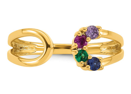 14k Yellow Gold Rings Style XMR109 - Classique Jewelry Inc.