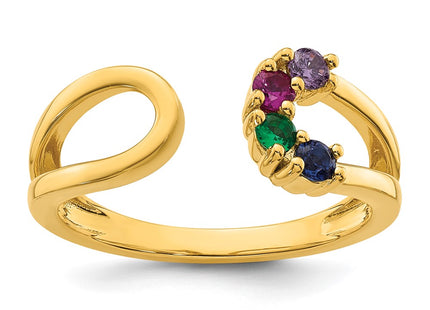 14k Yellow Gold Rings Style XMR109 - Classique Jewelry Inc.