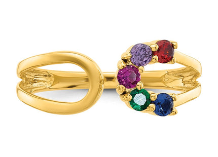 14k Yellow Gold Rings Style XMR109 - Classique Jewelry Inc.