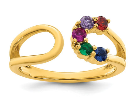 14k Yellow Gold Rings Style XMR109 - Classique Jewelry Inc.