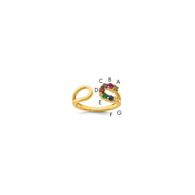 14k Yellow Gold Rings Style XMR109 - Classique Jewelry Inc.