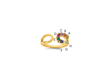 14k Yellow Gold Rings Style XMR109 - Classique Jewelry Inc.