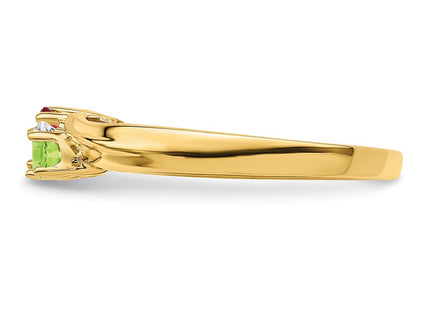 14k Yellow Gold Rings Style XMR10 - Classique Jewelry Inc.
