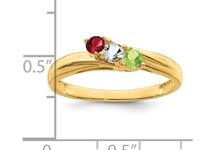 14k Yellow Gold Rings Style XMR10 - Classique Jewelry Inc.