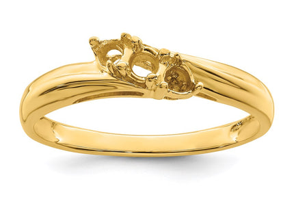 14k Yellow Gold Rings Style XMR10 - Classique Jewelry Inc.