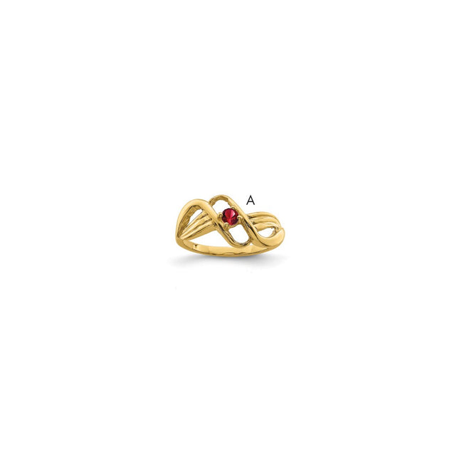 14k Yellow Gold Rings Style XMR12 - Classique Jewelry Inc.