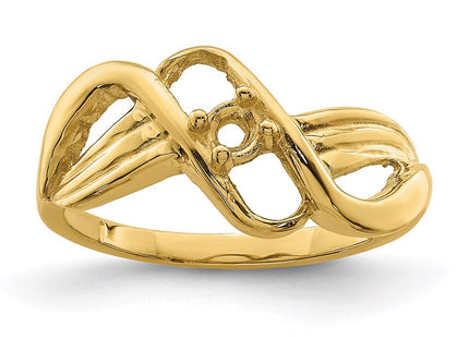 14k Yellow Gold Rings Style XMR12 - Classique Jewelry Inc.