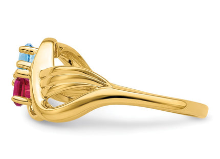 14k Yellow Gold Rings Style XMR12 - Classique Jewelry Inc.