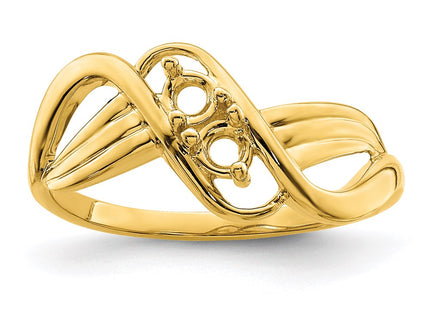 14k Yellow Gold Rings Style XMR12 - Classique Jewelry Inc.