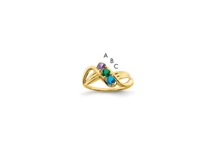 14k Yellow Gold Rings Style XMR12 - Classique Jewelry Inc.