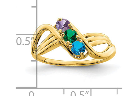 14k Yellow Gold Rings Style XMR12 - Classique Jewelry Inc.